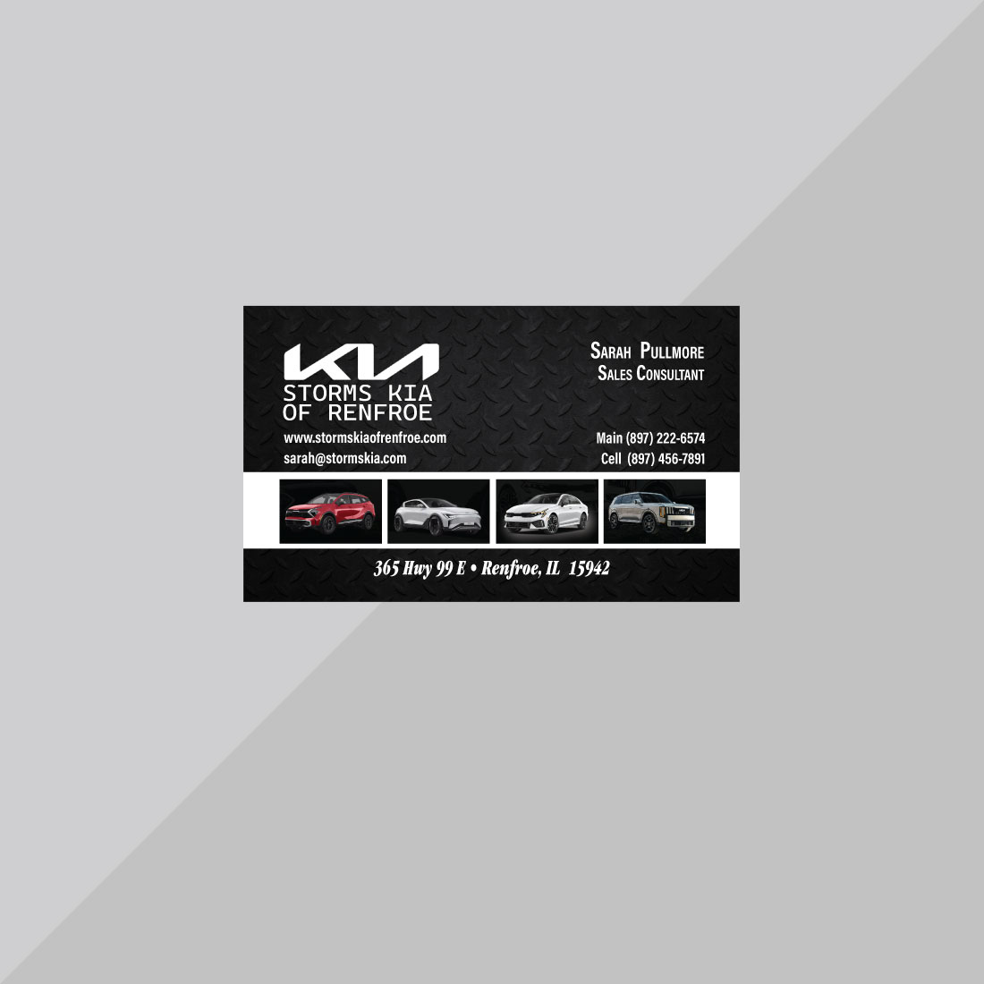 Flexible business card solutions designed for automotive professionals.
Flexible business card solutions designed for automotive professionals.