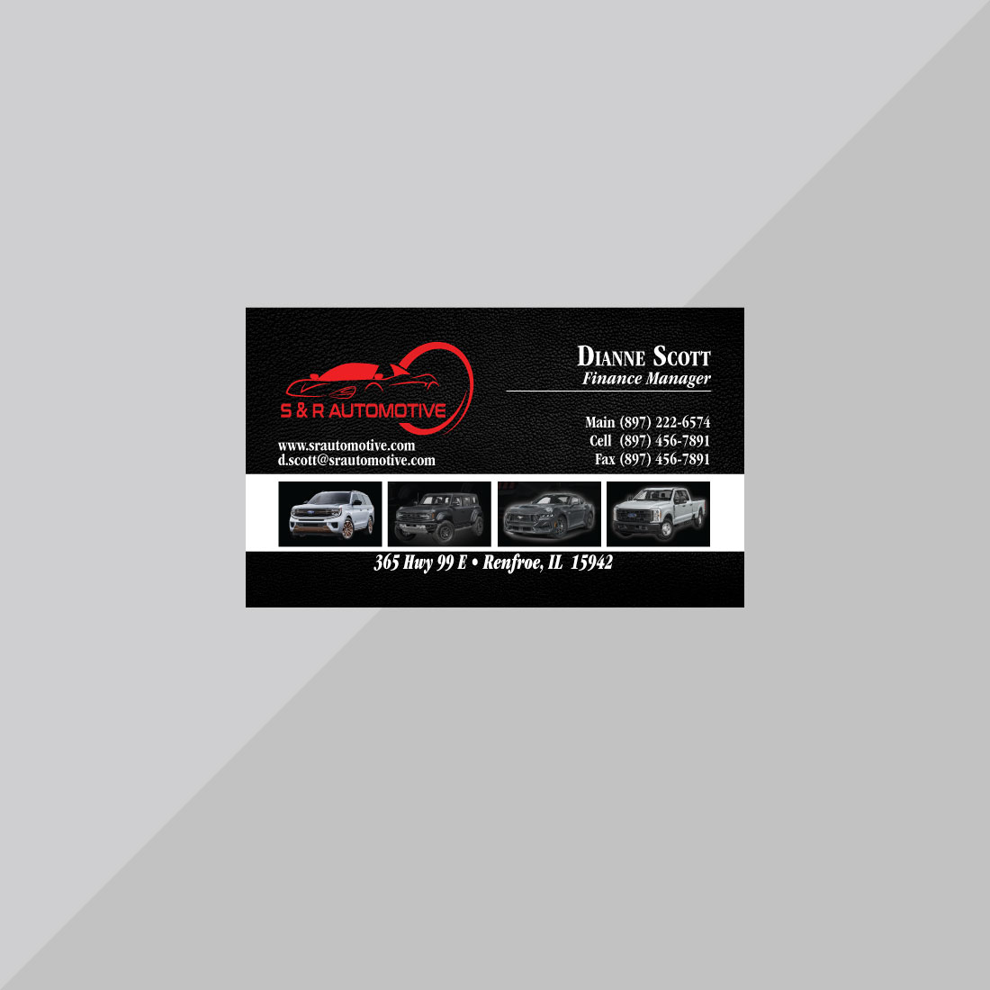 4-in-1 Business Cards for Car and Truck Dealerships
4-in-1 Business Cards for Car and Truck Dealerships